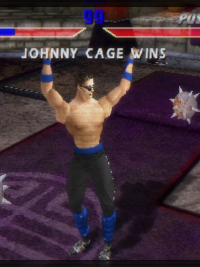 CAGE😎 #MortalKombatLegacyKollection #fatality #mortalkombat4  #johnnycage #midwaygames 
