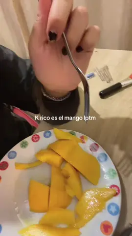Después d las fresas, es mi segunda fruta favorita #fypシ #mango 