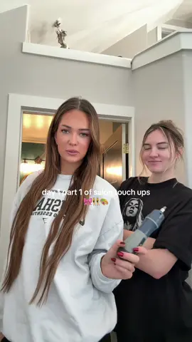 yes i know that’s not how to take out drywall screws i learned that today #salonmakeover #bluecollarwomen #sistersister 