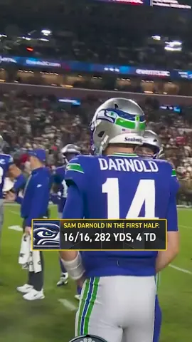 Sam Darnold is playing on rookie mode vs the Commanders #nfl #seahawks 