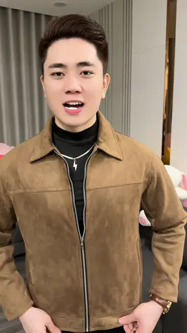 [QT.HOUSE] Áo Khoác Da Lộn Cao