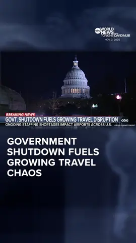 Flight cancellations and delays continue across the country as the government shutdown forces air traffic controllers to work without pay, while a federal judge has ordered the Trump administration to resume federal food assistance payments this week. Selina Wang reports.