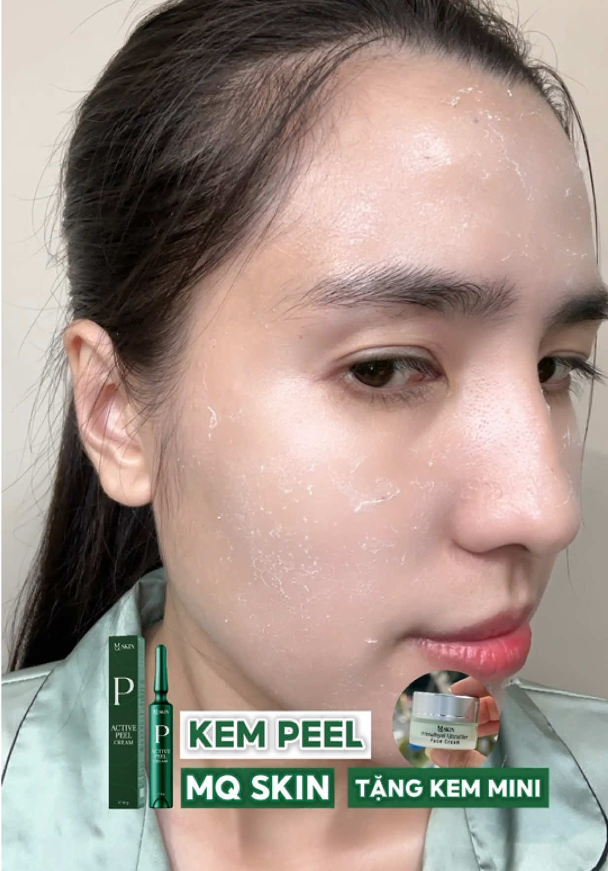 Mấy bà biết sao da tui bong hong??? #mqskin #tuyendoan #peelsangda #xh 