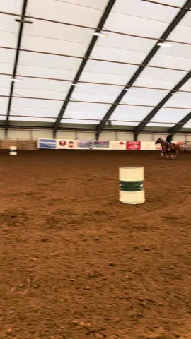 Cashnsixes landing in 1D once again 🔥  #cashnsixes #sixespick @Four Sixes Ranch #barrelracer #arena #1D 