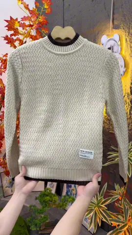 Áo len nam cao cấp phong cách Hàn Quốc kiểu rích rắc hiện đại#aolen #aolennam #xuhuong #outfit #thoitrangnam 