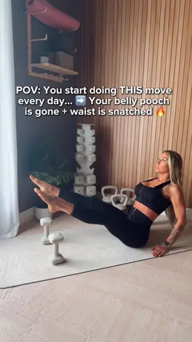 👉 Save this for your next core workout! This simple move trains your deep core + pelvic floor (the muscles that actually pull your waist in). Do it 3x/week and you’ll feel tighter, stronger, and notice a difference in how your clothes fit. ✨ ⬇️ Comment “CORE” if you want me to share my favorite 5-min routine you can do at home. #core #abs #coreworkout
