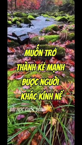 Kỹ luật bản thân nói ít lại, làm nhiều hơn bạn sẽ nhận được rất nhiều.#baihoccuocsong #giatricuocsong 