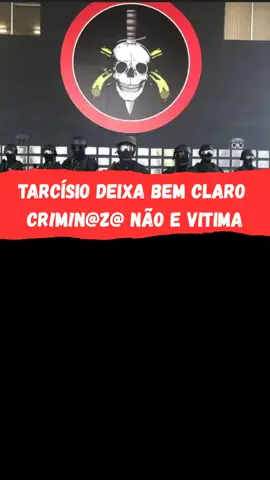 Tarcísio fala da operação no Rio de janeiro lamenta o acontecido com os policiais. e fala que criminoso não e vitima #tarcisiodfsp #tarcisiodefreitas #tarcisiocortes @Tarcisiogdf 