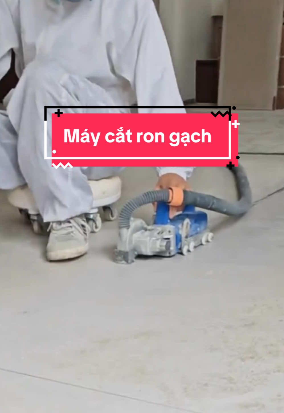 Máy cắt ron gạch men. #maycatron #maycatrongach #maycatrongachmen #maycatrongachmini #bachhoaxanhgiadinhviet 