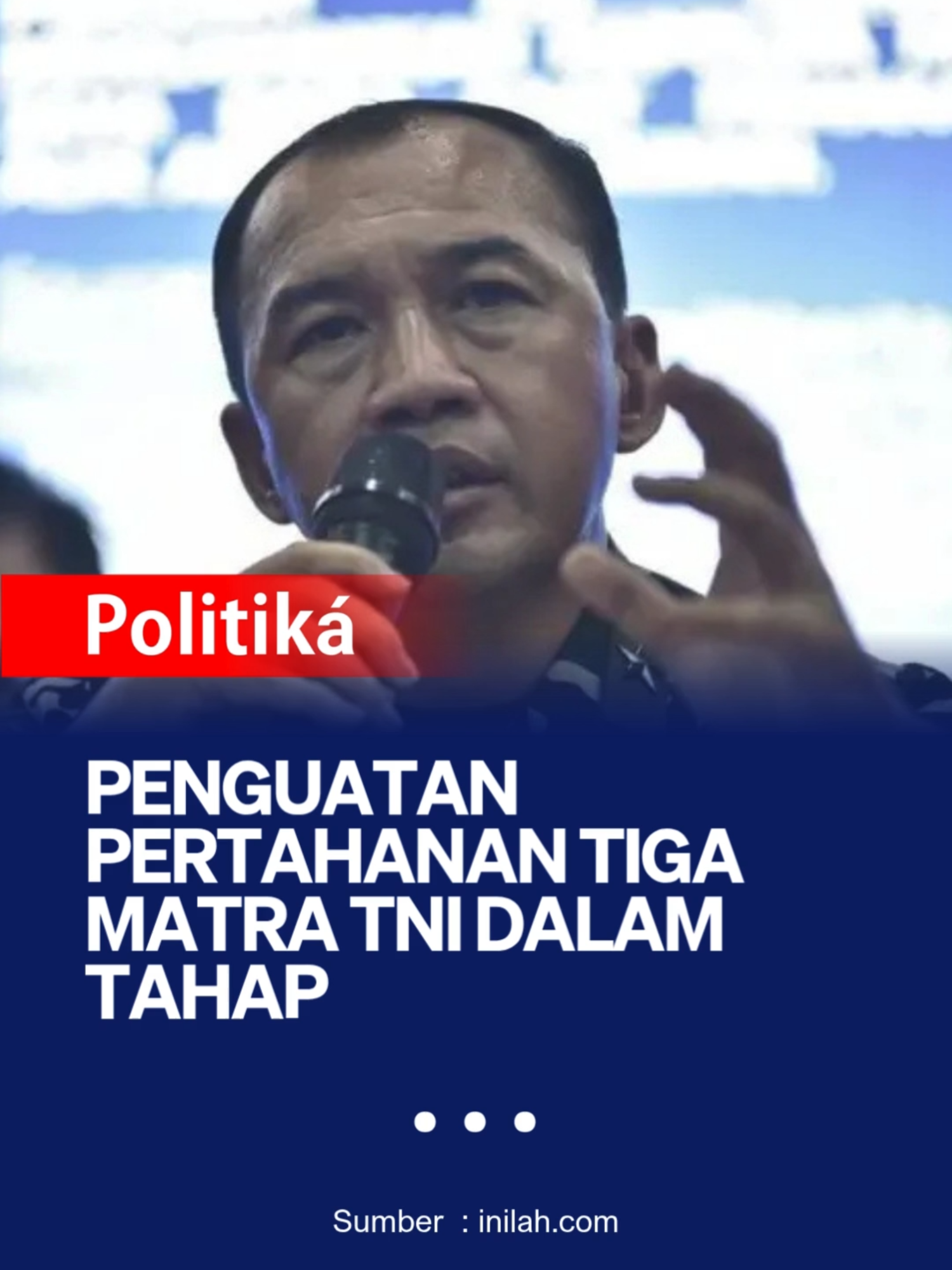 Kepala Pusat Penerangan TNI Mayor Jenderal TNI (Mar) Freddy Ardianzah menegaskan, peningkatan postur pertahanan TNI melalui penguatan tiga matra masih dalam proses perencanaan. Hal tersebut dikatakan Freddy terkait soal konsep pertahanan optimum essential force (OEF) yang sempat dibahas jajaran Kementerian Koordinator Bidang Politik dan Keamanan. 