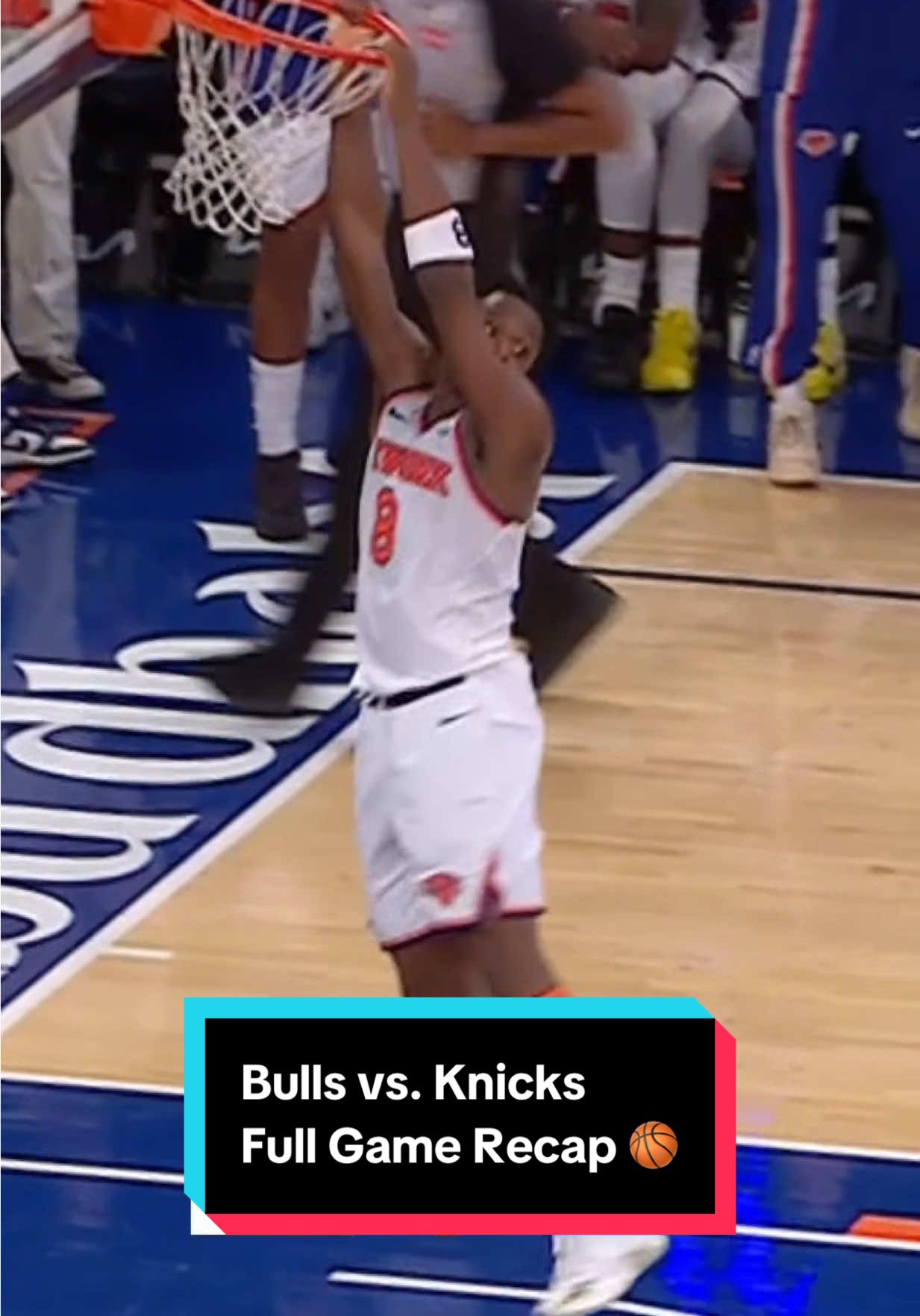 The @Chicago Bulls vs. @New York Knicks action was nonstop — here’s how it went down. 🏀 Catch the full recap from tonight’s showdown. #NBA #ChicagoBulls #NYKnicks #Knicks 