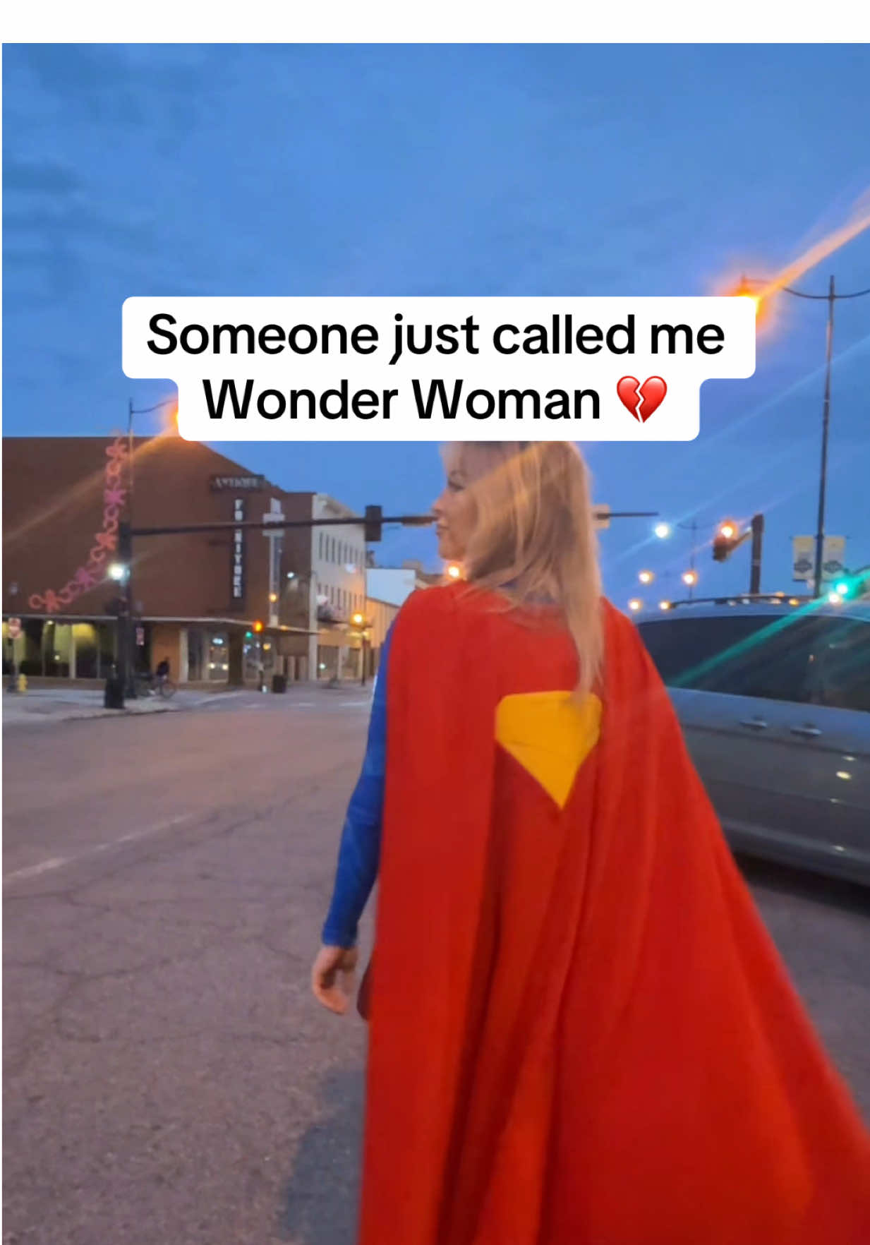 Wonder Woman?! #fyp #supergirl #cosplay #wonderwoman 