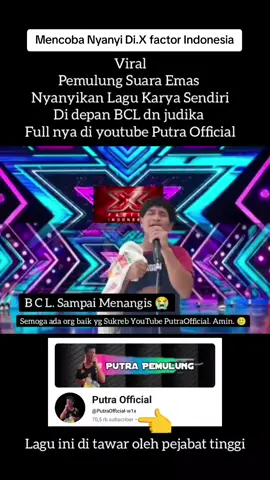 Pemulung suara Emas Di kagumi juri di X Factor Indonesia 😭#pemulungsuaraemas #fyp 