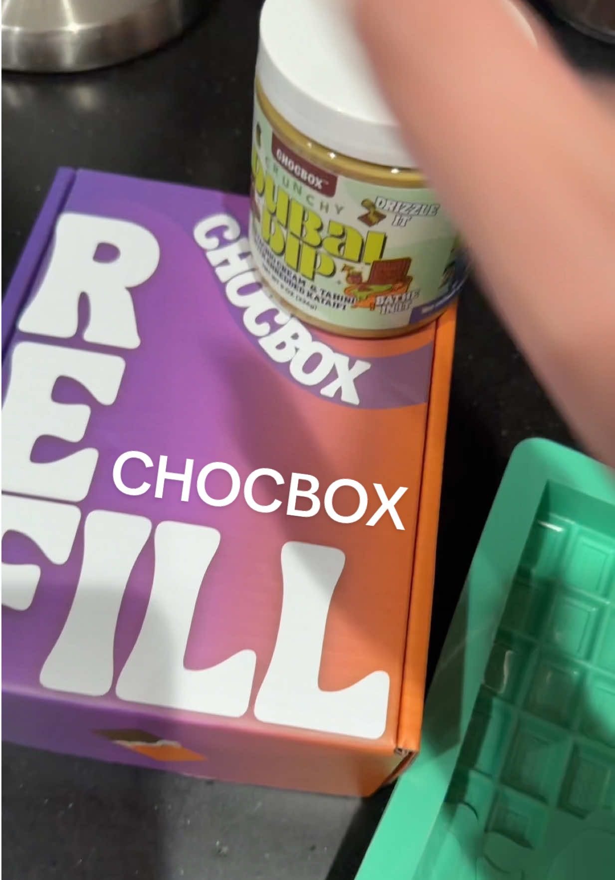 Rhanks Chocbox. Good lookin’ out! #dubaichocolate #dubaidip #chocolate #chocbox #dubai 