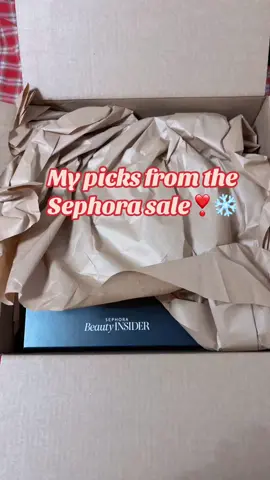 ❤️❤️ @sephora So excited to try these!! #beautyproducts #fyp #christmas 
