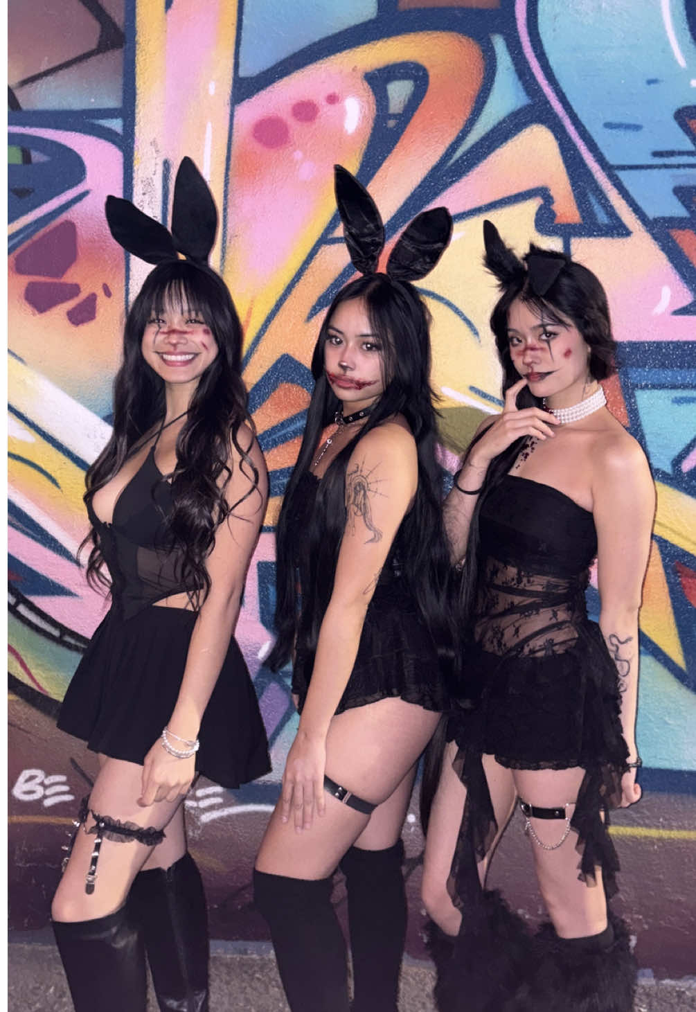 killer bunnies 🐰🔪🩸(late post) #fyp #halloween 