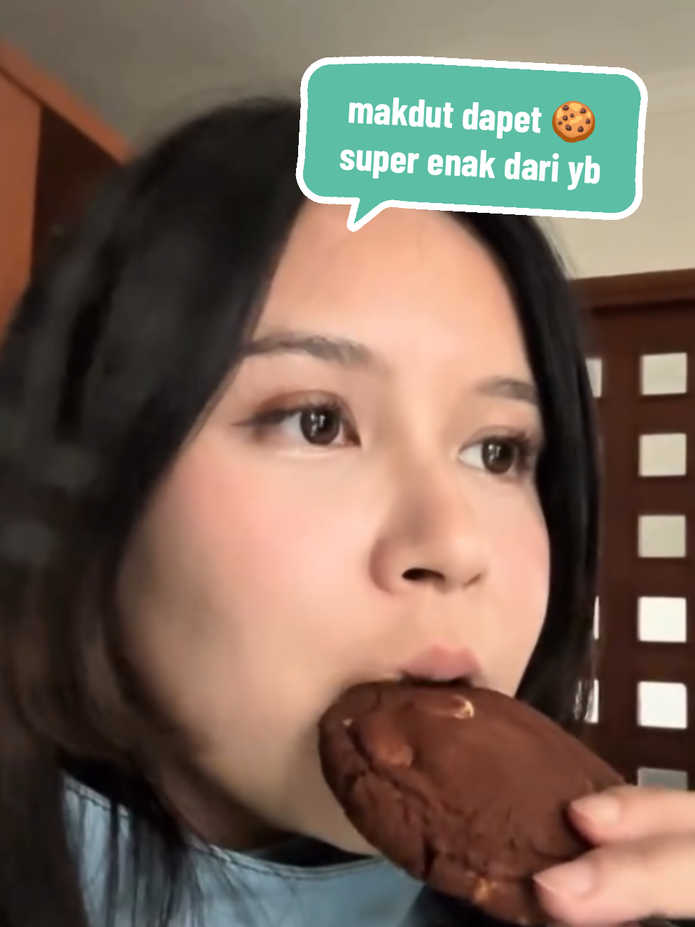 makdut dapet 🍪 super enak dari yb