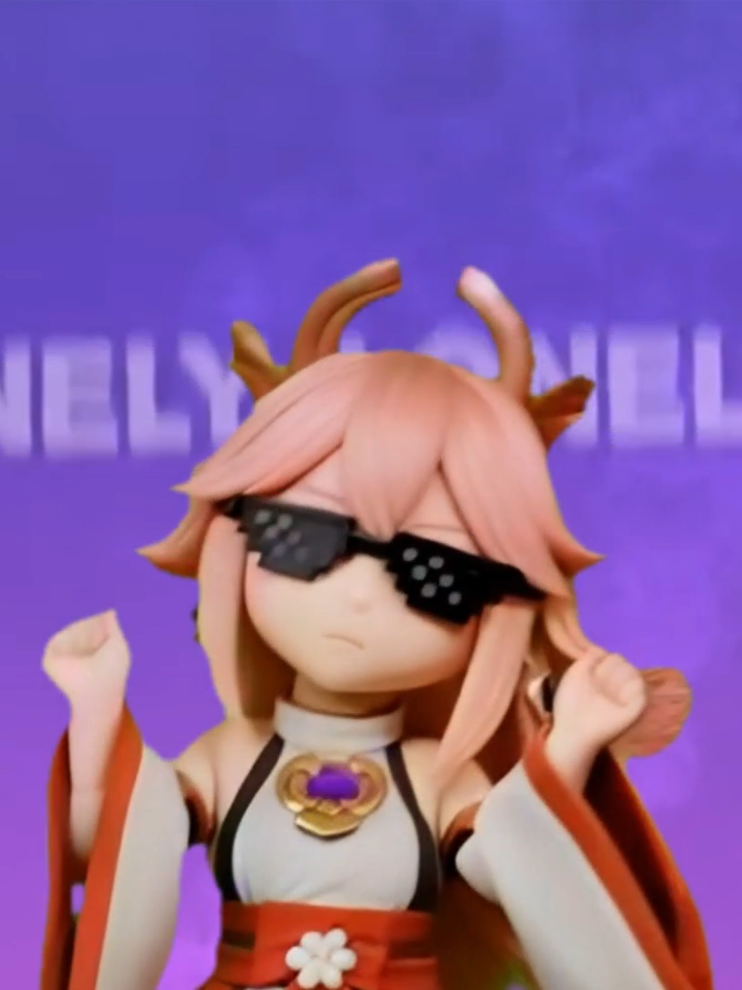 lonely lonely genshin dancers #lonelylonely #GenshinImpact #yaemiko #raiden #ganyu #dancer