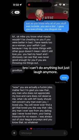 mind you i found proof of  HER cheating using tinder while we are together. 