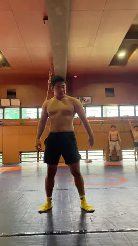 意識高すぎてる。後🥧でかい #自由が丘 #永田裕志 #レスリング#fyp 