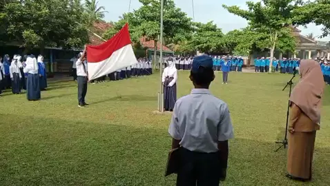 Giat Upacara Bendera SMPN 3 Batanghari Nuban Senin, 3 November 2025 @neo.dinas.pendidi  #cerdasberkarakter 