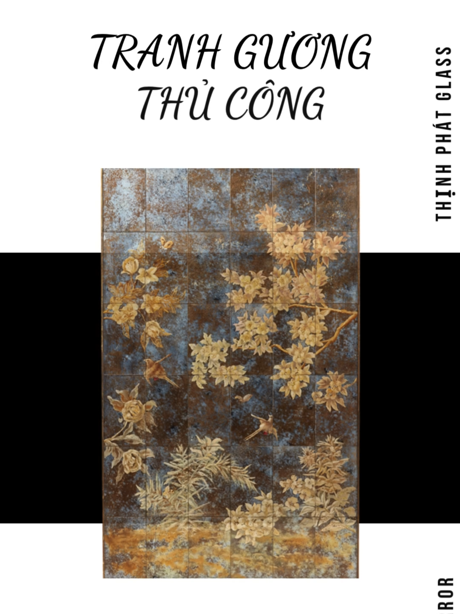 Nếu tặng bạn một bức tranh gương thủ công, bạn muốn nó mang hình ảnh gì? #thinhphatglass #noithatcaocap #decornhadep #tranhguong #nghethuat #xuhuong