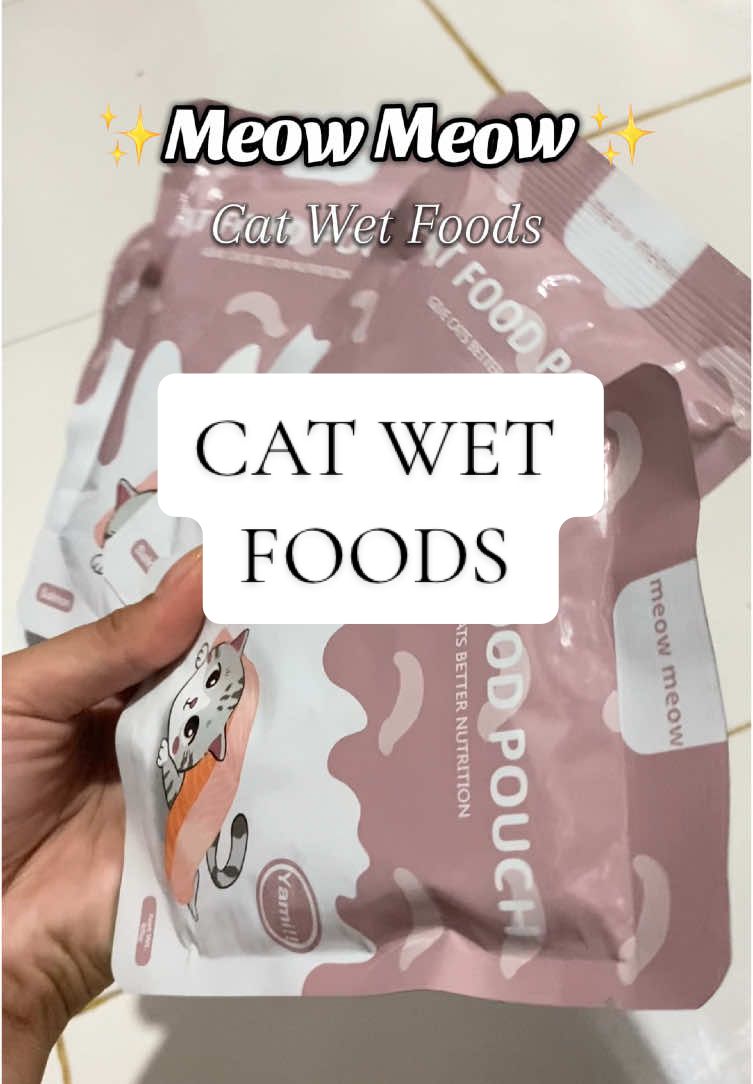 Grabe talaga itong cat wet food na'to sarap na sarap ang alaga ko😍 #meow #catwetfood #tiktokcat #cat 