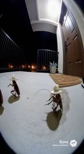 💃🏻🪳 #soraai #soralife #viral #ai #funny #dance #roach #sombrero #viralllllll 