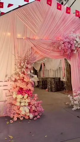 Mưa chỉ khổ người nông dân thôi😭😭#vietnam #hanoi #linhleweddingstore #thanhtri #damcuoidep 