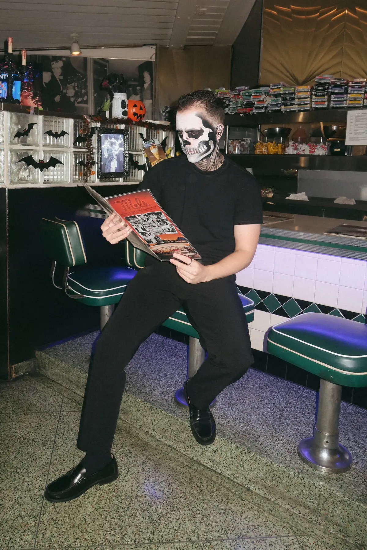 Halloween 25’ in the books #halloween #halloweencostume #mensfashion #mensstyle  so @Alexis Dosamantes for the makeup 💀