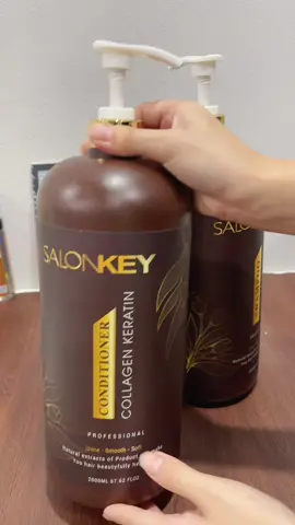 Cặp gội xả giúp phục hồi tóc, giảm rụng, giúp tóc mềm mượt của nhà SalonKey #salonkey #daugoi #capdaugoivadauxa #daugoisalonkey #thanhhoai22003 #xuhuong #trending 