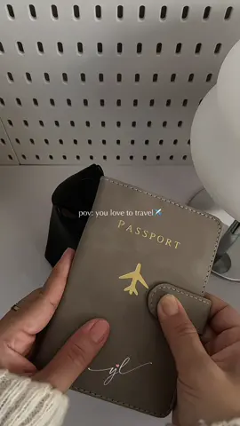 Passport holder with card slots ✈️✨ #passportholder #travelessentials #passportholdercase #cardslot 