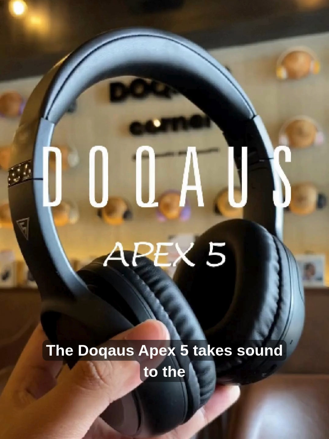 Meet the headphones that changed my playlist. #DOQAUSPH #TheFutureOfSound #TurnitUpWithDoqaus #headphones #qaulityproducts #bestbuy #tiktokmademebuyit #checkoutnow #fypage #fyp #Checkoutnow