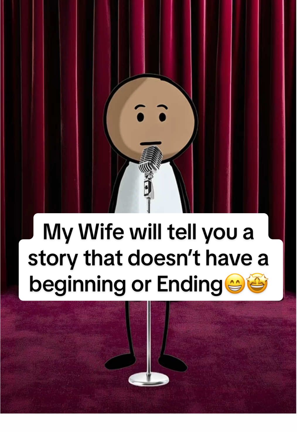 My Wife will tell you a story that doesn’t have a beginning or Ending😁🤩 #comedy #funnyvideos #funny #Love #tiktok 
