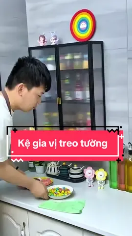 Kệ gia vị treo tường #dotrungquocnoidia #kedanang #banhang #xuhuongtiktok #tienloi 