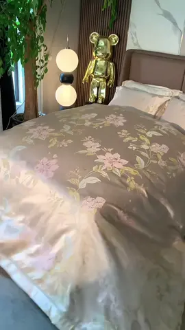 Bộ 5 món Bộ chăn ga gối lụa thái mềm mát#xuhuong #changa #changaluathai 