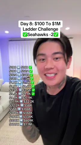 Week 9: Ladder Challenge Seahawks vs Commanders SNF Picks Sunday Night Football Picks #nfl #nflpicks #seahawks #commanders 