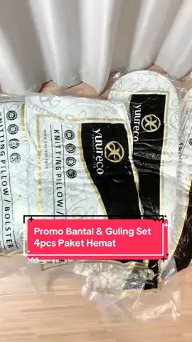 Rekomendasi Bantal dan Guling Paket Hemat 100rb-an dapat 4pcs 🫵🏻 #bantalempuk #bantalsilikon 