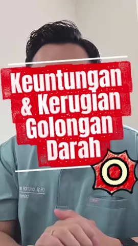 Golongan Darah O Yang golongan darahnya 0 Absen di comment 🙋‍♀️ Kelebihan golongan darah O 1. Tidak punva antigen A & B sehingga pada kondisi medesak atau darurat darah O bisa meniadi donor universal 2. Kadar faktor pembekuan lebih rendah sehingga risiko serangan jantung & stroke lebih kecil 3. Sistem imun bawaan lebih aktif, lebih cepat melawan infeksi 4. Risiko penvakit autoimun (seperti lupus tiroiditis) cenderung lebih rendah Kekurangan 1. Karena faktor pembekuan rendah, orang bergolongan darah 0 bisa sedikit mudah mengalami perdarahan 2. Nyamuk cenderung lebih menyukai golongan darah 0 dibanding golongan darah lainya #golongandarah #golongandaraho #tipskesehatan #dokter #surabaya 