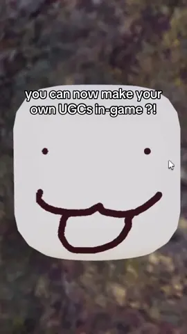 GAME: “In-Game UGC Creator” on LukasThePickle’s profile!! curious to see how this goes😭 praying i wont lose a ton of sales from this update 🥹 #roblox #robloxugc #robloxupdate #robloxdev 