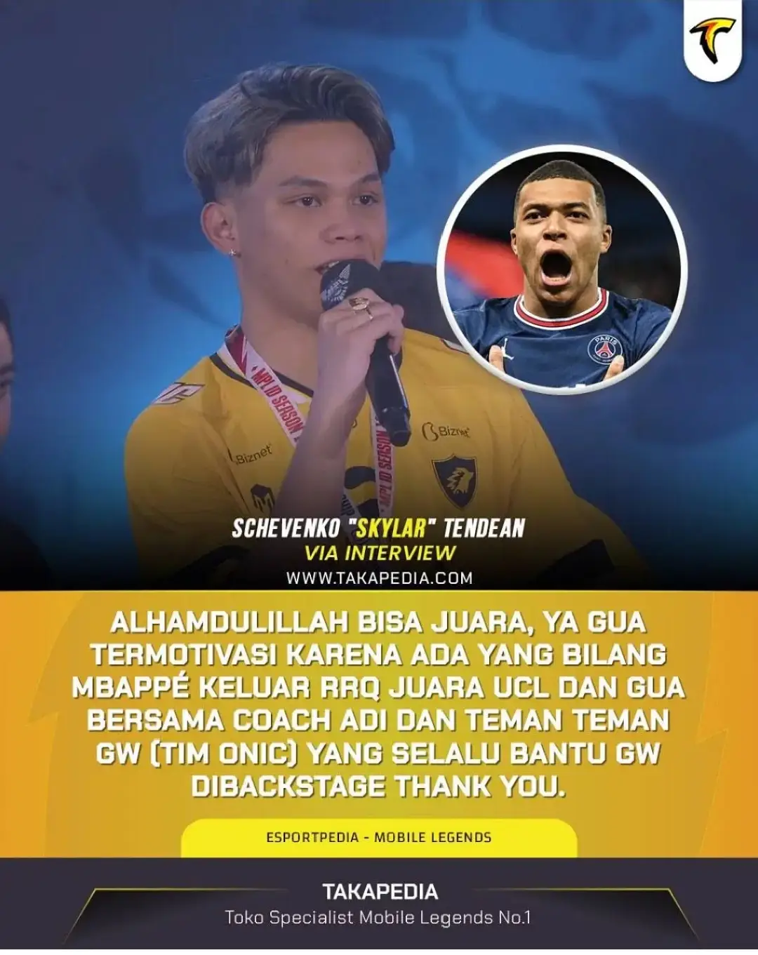 malah mbappe nya yang dapat piala bukan PSG nya😁😎🏆👑#trending #vivarrq #mplindonesia #kontenvirall #sonic