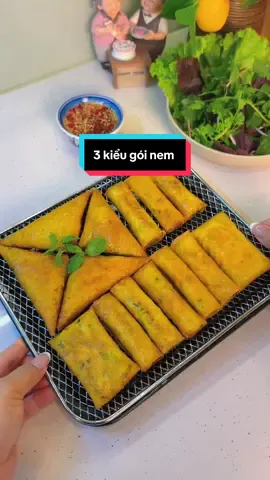 Các bác đã biết cách gói nem ngon đẹp bắt mắt chưa #nhaquynhdam #ancungtiktok 
