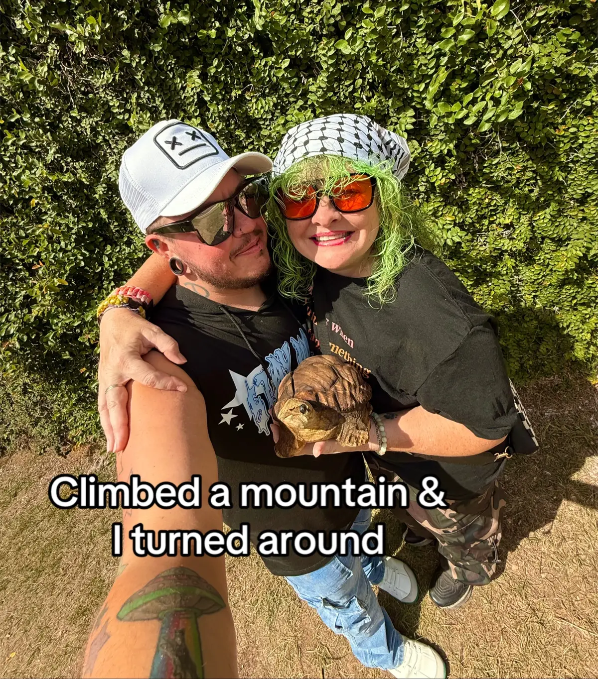 I want to thank you for standing by my side through every part of my transition journey. It hasn’t been easy, but having you there has been life-saving. Thank you for lifting me up when I fall, and for grounding me when my mind won’t rest. Thank you for your patience, your understanding, and for loving me through every change. I love you more than words can say, and I’m so grateful to be wondering around this life with you. ##transition##ftm##jandb##trans