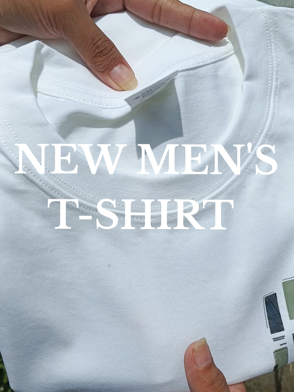 NEW MEN'S T-SHIRT  #TSHIRT #MENS #SHIRT  #TOP #FYP 