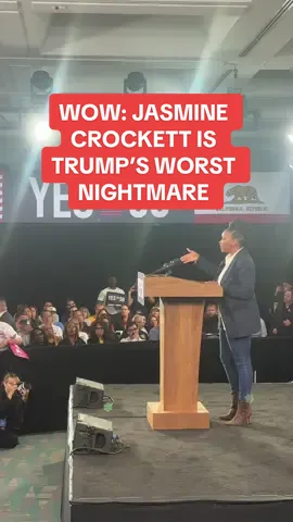 WATCH: Rep. Jasmine Crockett goes scorched-earth against Trump and MAGA. 
