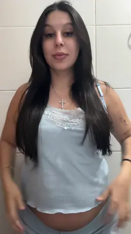 So pra mostrar pra vocês como minha barriga cresceu 