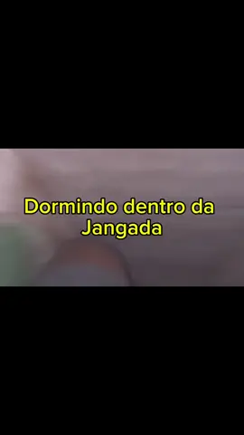 Como é dormir dentro de uma jangada em alto mar? #mar #barco 