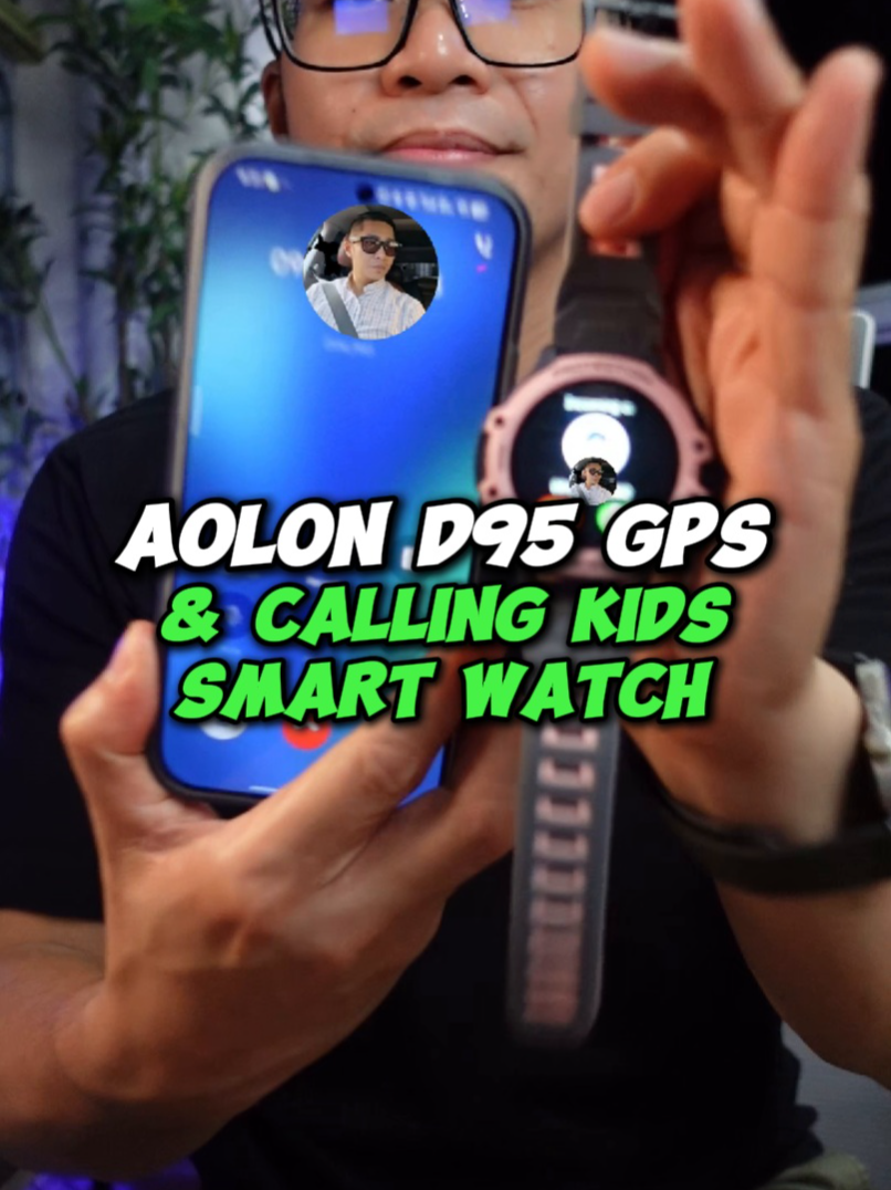 GPS Locator & Calling Capabale Aolon DF95 Smartwatch For Kids w/ Camera #builtincamera #gpswatchforkids #aolondf95 #smartwatchforkids #parenting #security #protection #childsafety #gadgetfinds #xmasgift