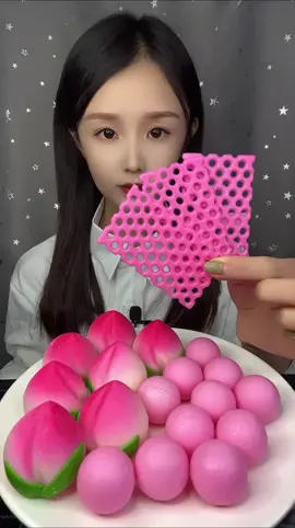 ASMR WARNA PINK 💕💕 #promomakanharian #viral #mukbang #asmr #FoodLover 