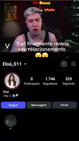 Yuri revela seu relacionamento  não esperava 🥷#yuri22clips #yuri22 #fyp #polemica 